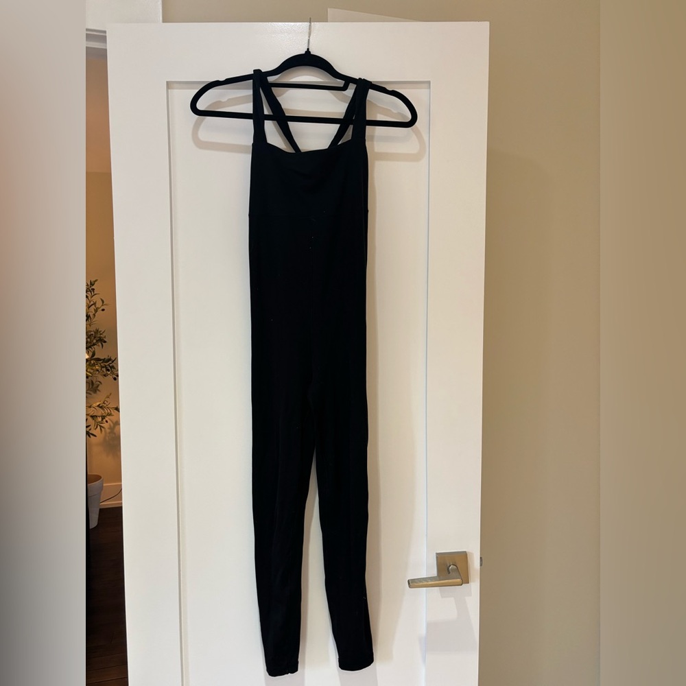 Black Strappy Jumpsuit